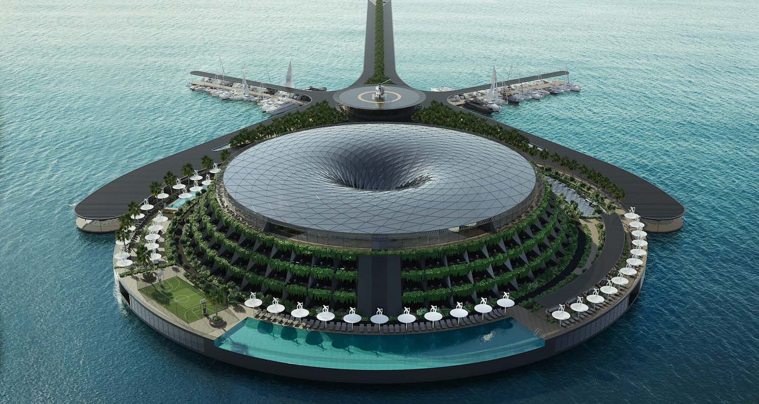 01-Eco-Floating Hotel-Qatar-Hayri-Atak-Architectural-Design-Studio-Haads-