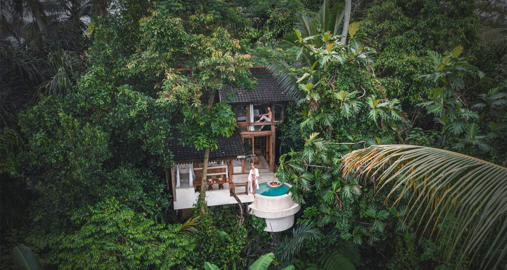 Willkommen im Dschungel! In den Luxus-Hotels in Thailand, Costa Rica, Sri Lanka oder Indonesien erlebt man die unberührten Tropenwälder hautnah. Ganz abgeschieden, dabei mit allen Annehmlichkeiten, die das Reiseherz begehrt.