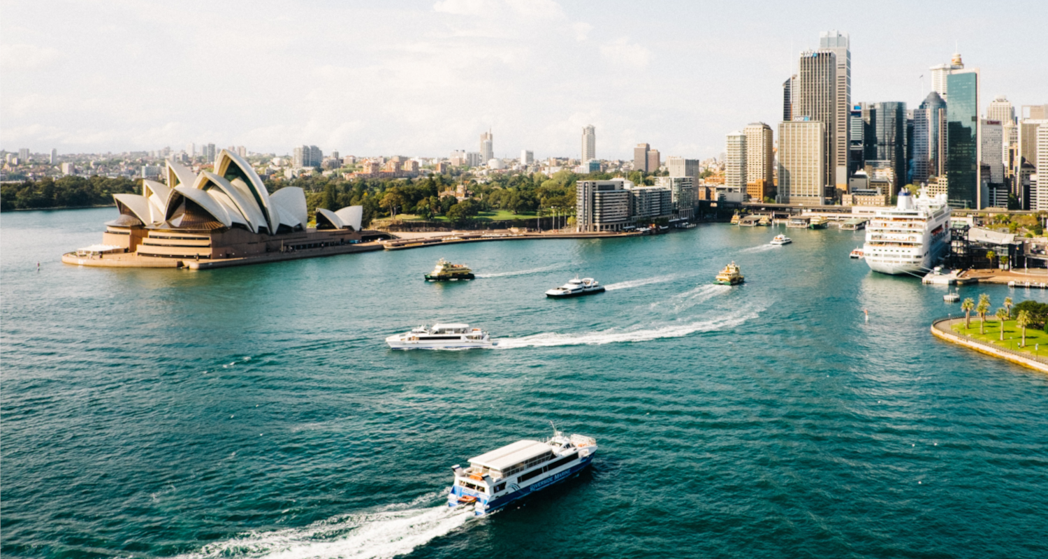 Australien wieder offen Sydney Opera House
