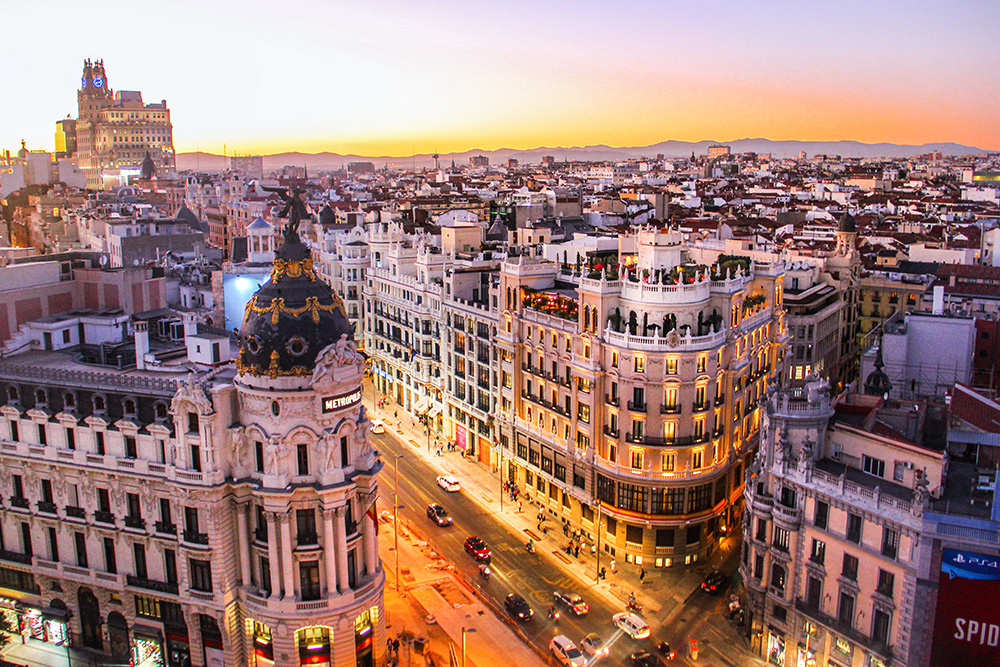 Viele "Haus des Geldes"-Drehorte befinden sich in Spaniens Hauptstadt Madrid.