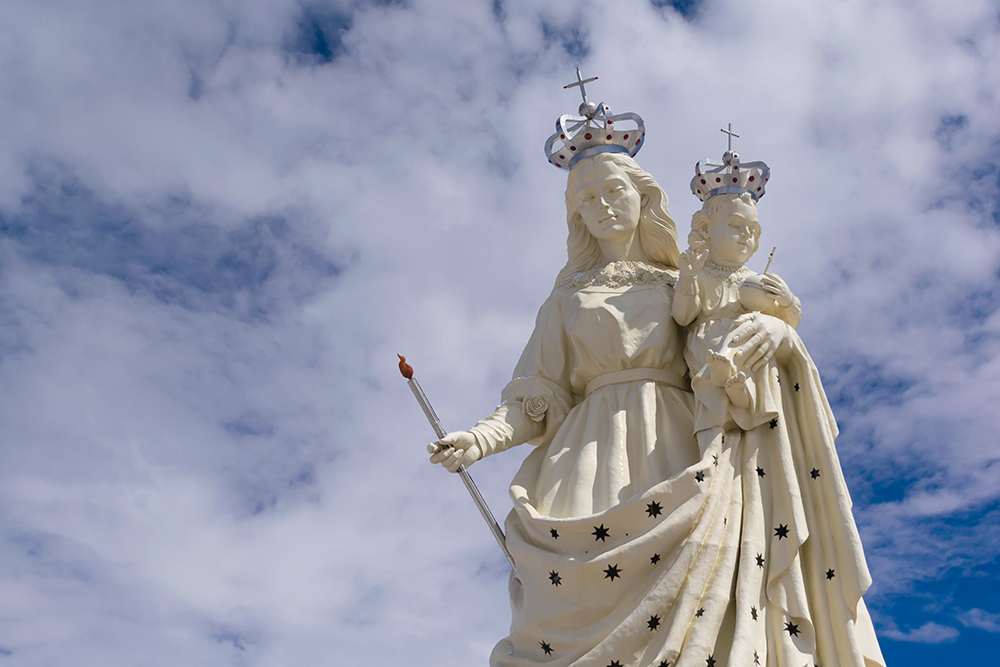 Die Virgen Maria wird in Oruro zum Karneval gefeiert.