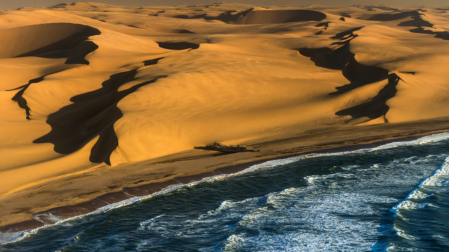 Die Skelettküste in Namibien
