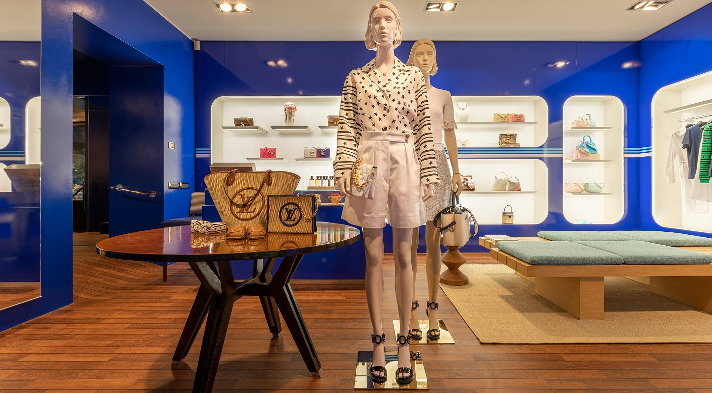 Louis Vuitton Pop-Up Store am Comer See: Retail Therapy im Urlaub