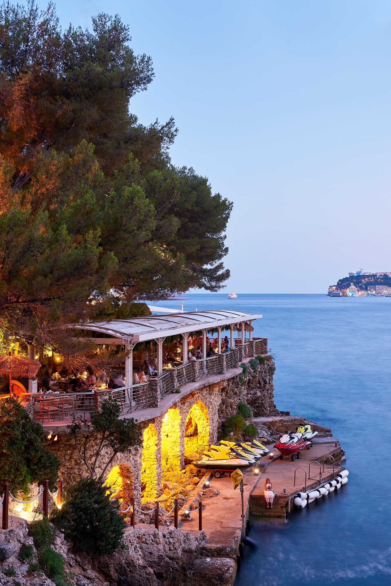 Monte-Carlo Beach - Restaurant la Vigie - été 2020