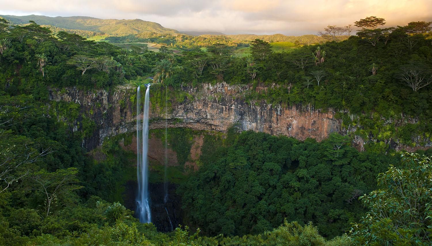 Chamarel Wasserfälle auf Mauritius