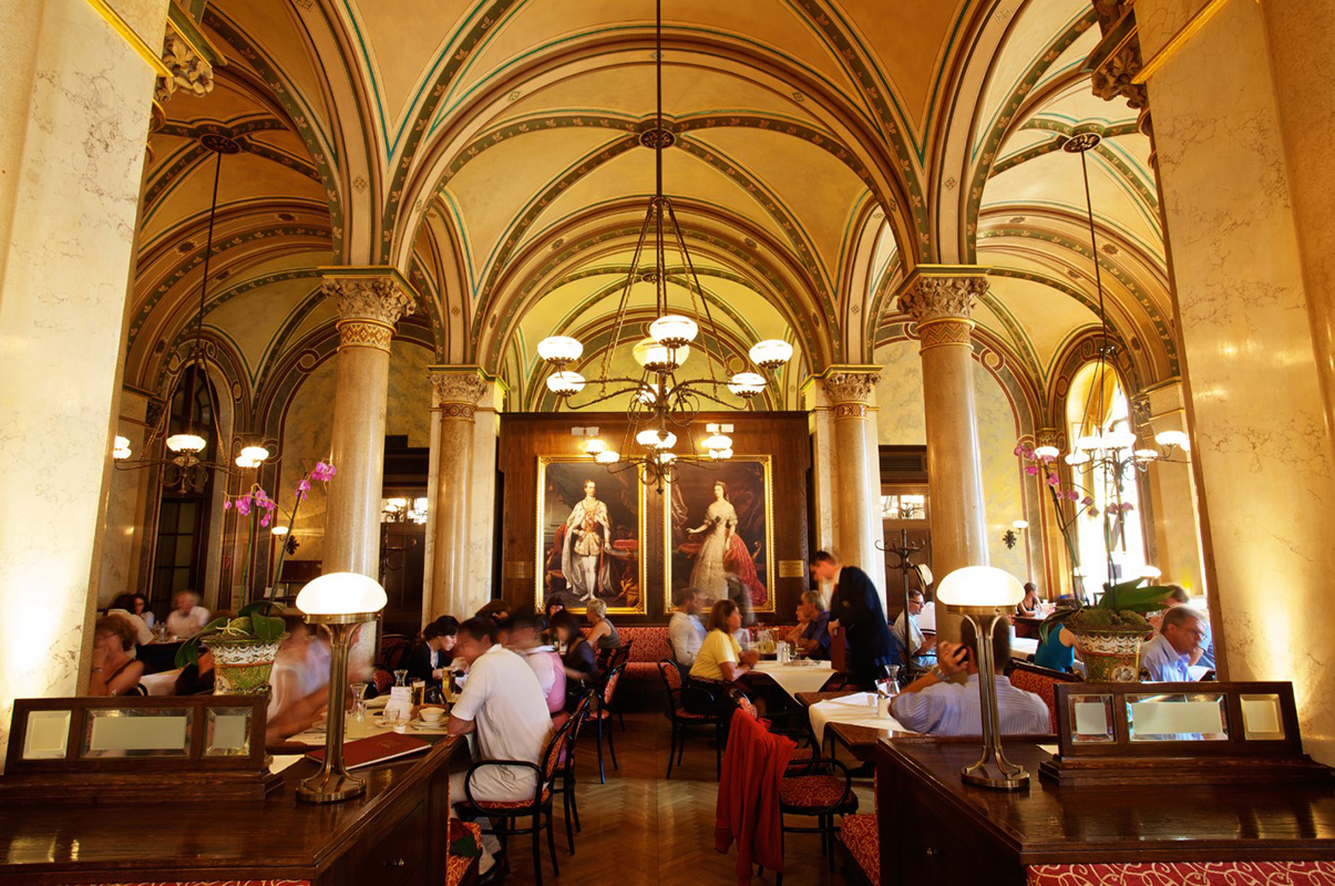 Café Central Wien Panorama