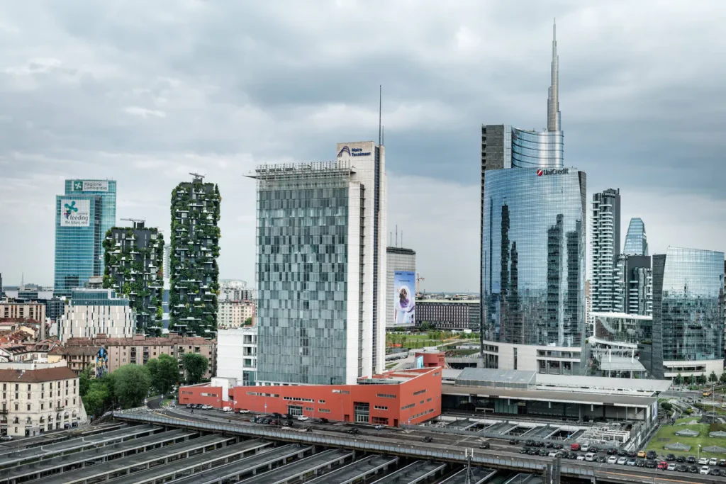 Hochhäuser Mailand
