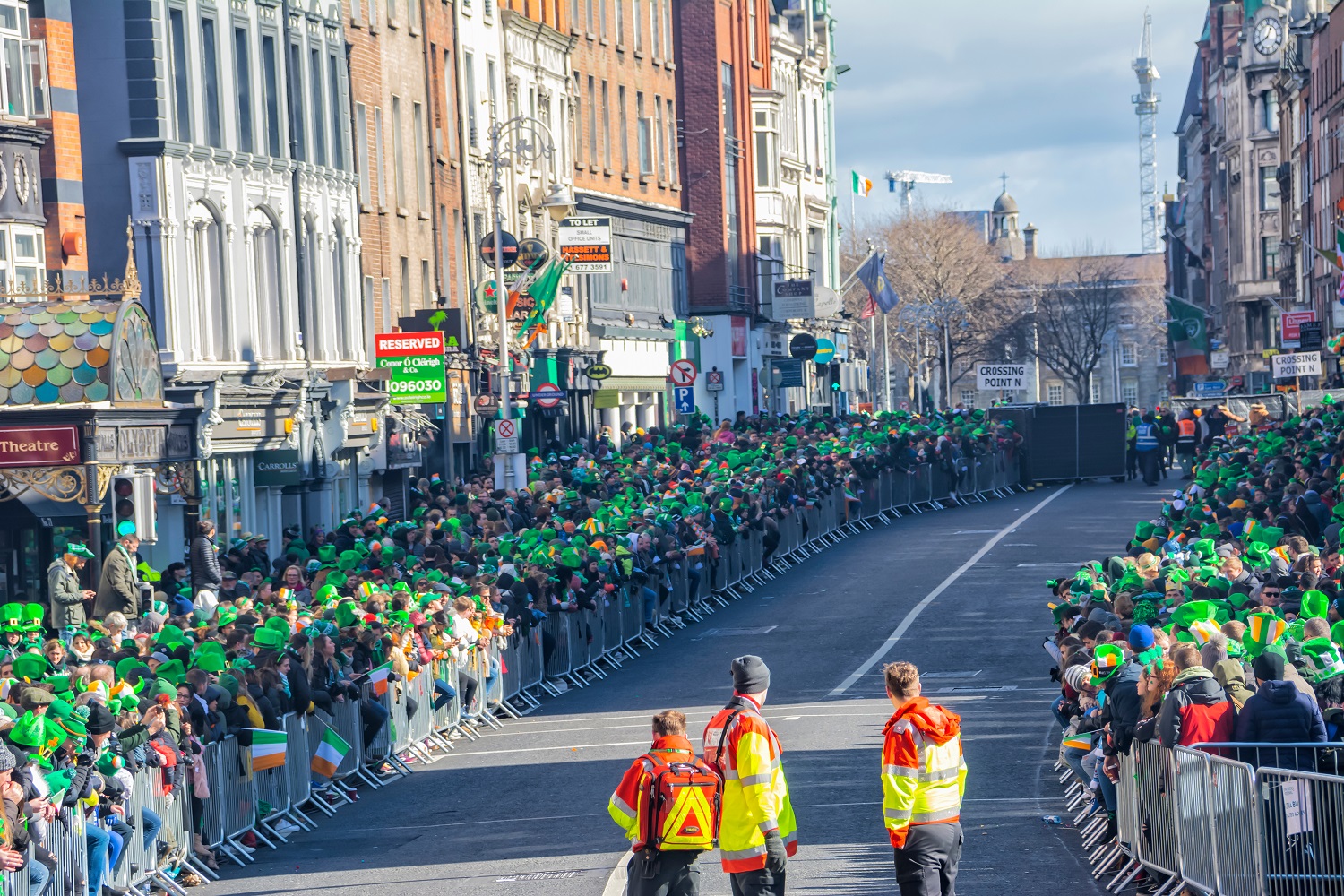 Parade St. Patrick's Day in Dublin