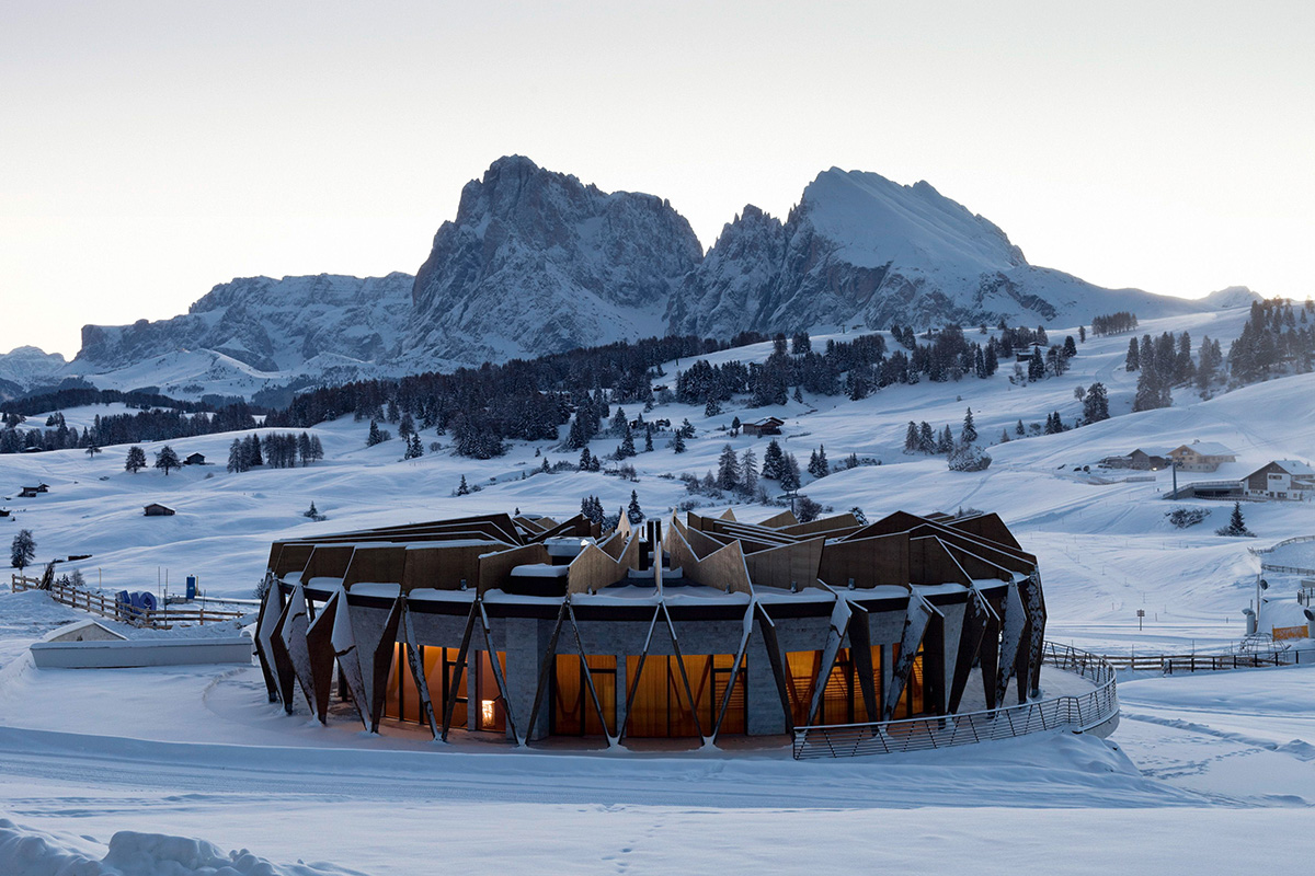 Luxuriöse Ski-Hotels in Europa Alpina Dolomites