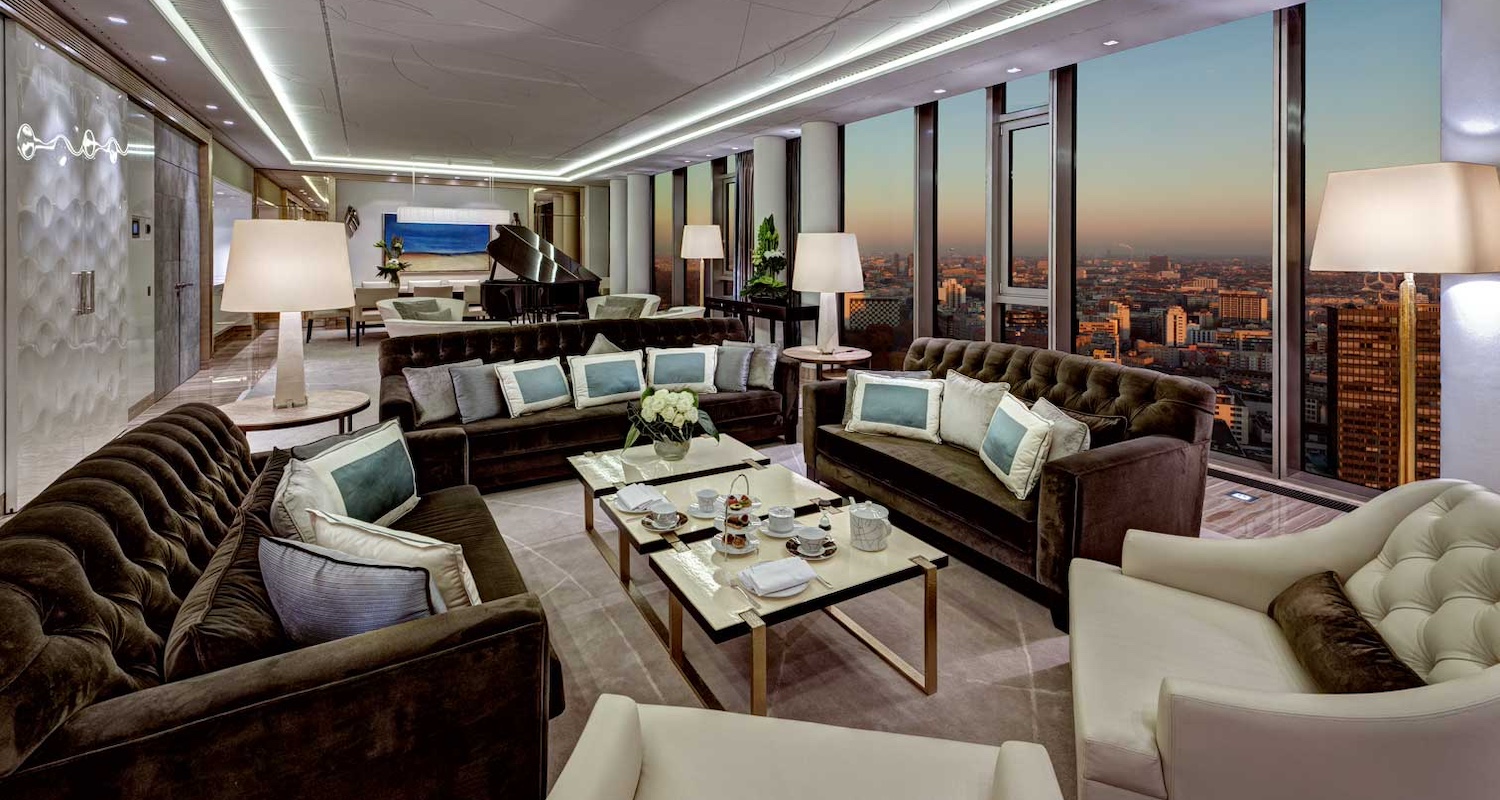 Luxus über den Dächern der Stadt im Waldorf Astoria Berlin