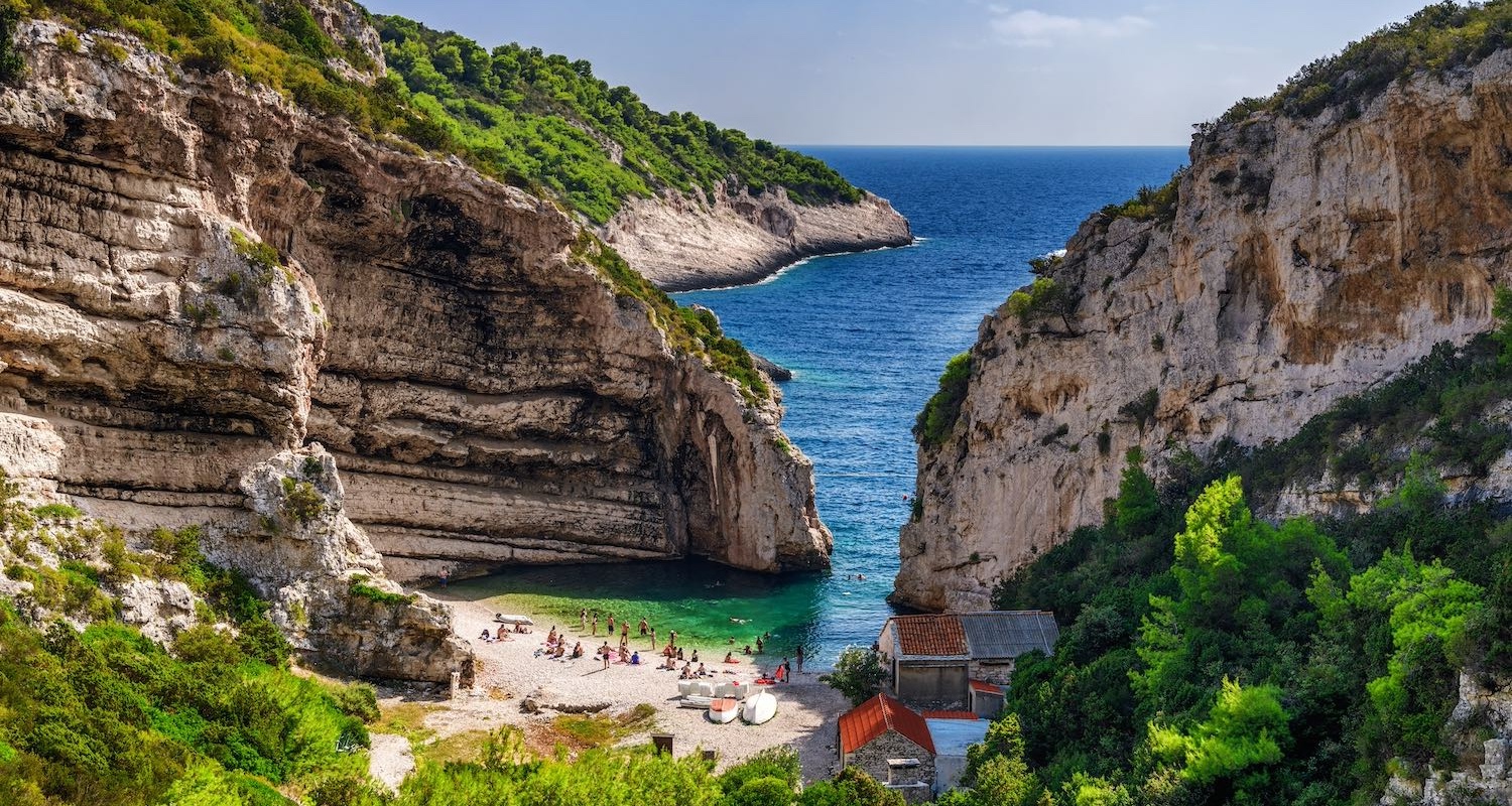 Kroatien: Strandidylle an der Adria
